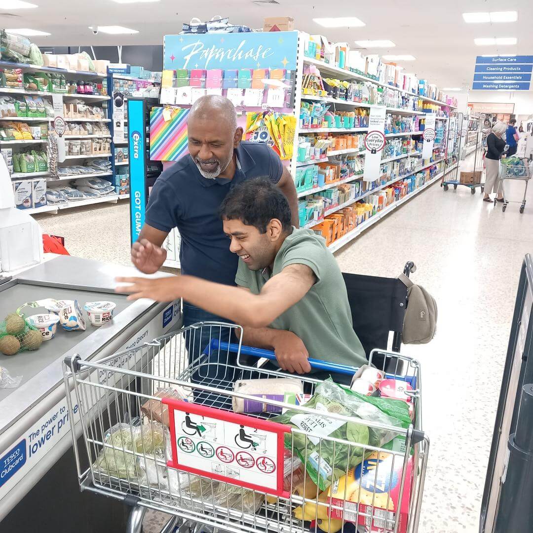 Reuben shopping